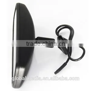 Car Rearview Mirror With Reverse Camera Rearview Monitor and OEM Parking Sensor 4 Replaceable Detectors thumbnail-5