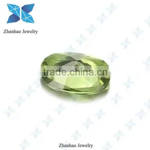 Oval Cut Peridot Nano Spinel for Jewelry Making thumbnail-5