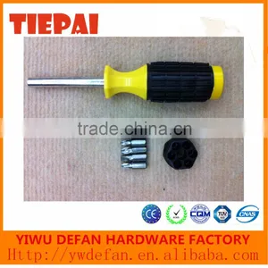 6 in 1 Screwdriver Set Screwdriver Bit Set Screw Driver Magnetic CR-V Material Multi-function thumbnail-1