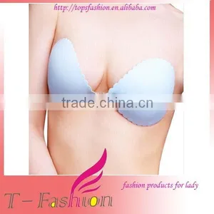 Mature Hot Sexy Nude Silicon Adhesive Bra thumbnail-1
