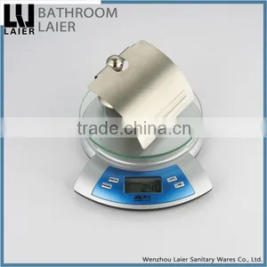 Contemporary Multi-Functional Covered Zinc Alloy Brush Nicked Bathroom Sanitary Items Wall Mounted Toilet Paper Holder thumbnail-6