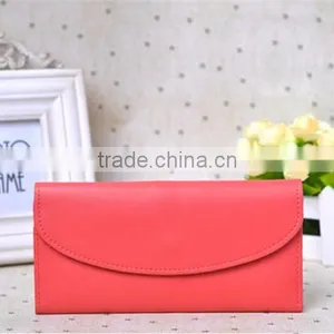 Top Sale Leather Long Card Holder Wallet New Customized Women Wallet 2016 thumbnail-2