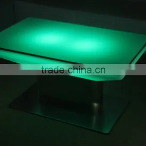 LED 16 Colors RGB Lighting Outdoor Bar Table With Remote and Charger thumbnail-3