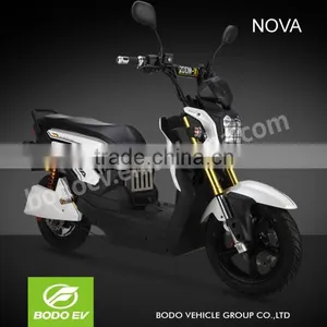 Nova Powerful Electric Scooter Motorcycle Cruiser 50km/h Mileage Range 50km/charge thumbnail-1