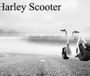 JUFIT Newest Harley Style Electric Scooter thumbnail-3