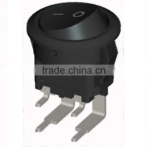 45 Degree Terminls Round Switches Black Color thumbnail-1