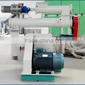 2016 Minimum Ring Die Type Animal Feed Pellet Making Machine With 1-2 Tons per Hour for Pig Cattle Chicken Feed Making thumbnail-5