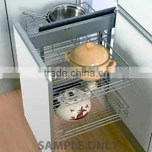Stainless Restaurant Kitchen Design Modern Kitchen Cabinets on Sale thumbnail-4