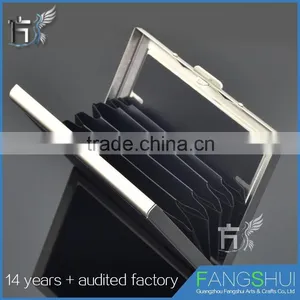 2016 Hot Sale Leather and Metal Business Card Holder Wholesale thumbnail-1