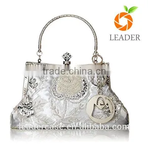 High Grade Practical Eco-friendly Silver Rose Handbag thumbnail-1