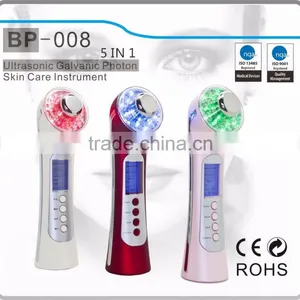 Home Use Nano Light Therapy 3MHZ Ultrasonic Acne Remove Facial Beauty Device thumbnail-1
