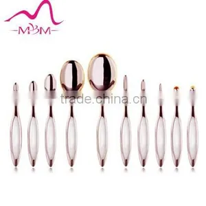 Toothbrush Shaped Foundation Powder Brushes Kit Face Cosmetic Make Up Brush Set thumbnail-4