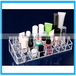 Plastic Storage Shelf,Makeup Showing Shelf thumbnail-1