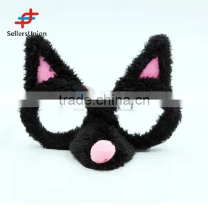 2017 Hottest Sale No.1 Yiwu Export Commission Agent Cute Design Black Cat Eye Glasses thumbnail-1