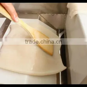 QY-18 High Quality Stainless Steel Squid Fish Cutting Machine Good Cutting Effect Squid Crosswise Cutter thumbnail-2