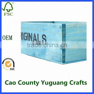 Wholesale Wooden Trugs Rustic Antique Storage Vintage Wooden Boxes Crates thumbnail-2