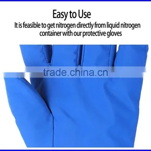 Work Place Safety Supplies Working Gloves Cryo Hand Protective Gloves Against Cryogenic Liquid thumbnail-3