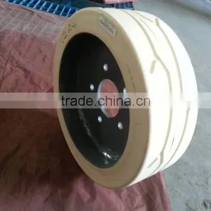 108022 SkyJack Non-Marking 200x8 Wheel and Tire Assembly With Brake thumbnail-2