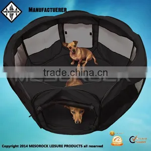 Pop up Indoor&outdoor Breathable Folding Exercise Pen Pet Kennel Dog Cage thumbnail-2