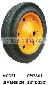 Solid Rubber Nylon Busing Wheels thumbnail-1