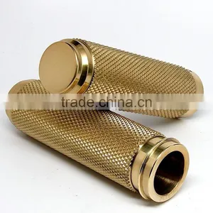 Customized High Precision Cnc Machining Cnc Brass Knurled Tube/pin thumbnail-2