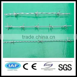 Wholesale China CE&ISO Certificated Pvc Coated Barbed Wire(pro Manufacturer) thumbnail-1
