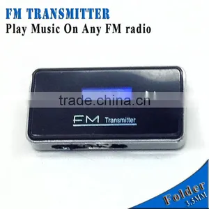 2014 Folder fm Transmitter for Htc Instructions Mobile Phone Player for Galaxy s3 HTC SONY Iphone 4 4s 5 thumbnail-1