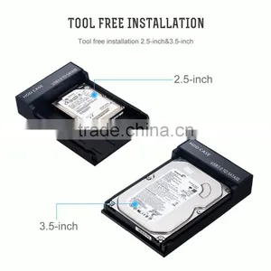 VOXLINK USB3.0 3.5 Inch SATA Hard Drive Enclosure HDD Docking Station,US thumbnail-3
