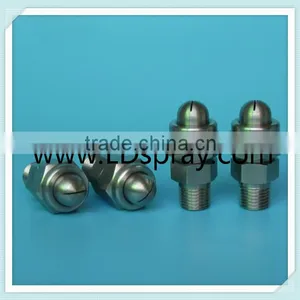Stainless Steel or Brass Flat Fan Spray Air Water Jet Nozzle With 3 Parts thumbnail-1