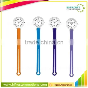 Popular Promotion Gift Brooch Silicone Rubber Nurse Watch thumbnail-1