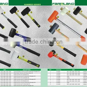 Orange Breaker Hammer Pvc Rubber Hammer Inelasticity Hammer thumbnail-1