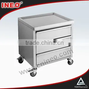 Restaurant Mobile Small Stainless Steel Storage Cabinet thumbnail-1