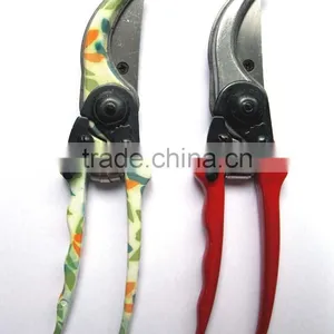 Steel Hand Pruner With Plastic Coating Handle or Printing thumbnail-1