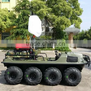 XBH 8x8-2(C) Emergency Lighting Vehicle Atv 800cc 8 Wheels Amphibious Vehicles All Terrains Anfibio Car thumbnail-6