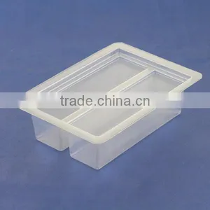Non-slip Disposable Plastic PET Material Donut Packaging Box thumbnail-1