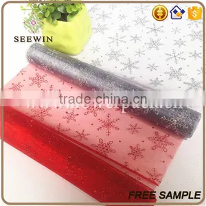 Customized Glittering Nylon Organza Rolls thumbnail-1