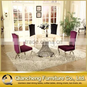 Popular Modern Round Marble Top Wedding Table With Steel Legs thumbnail-4