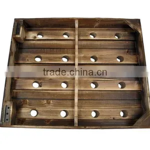 Wall Mounted Wooden Wine Holder/durable Quality Wine Rack/solid Wooden Wine Rack thumbnail-3