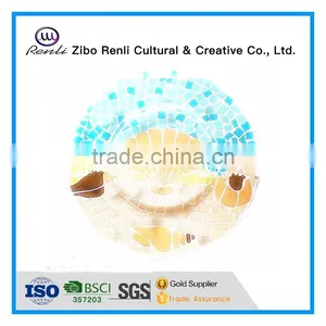 Mosaic Glass Decorative Plates for Kitchen thumbnail-2