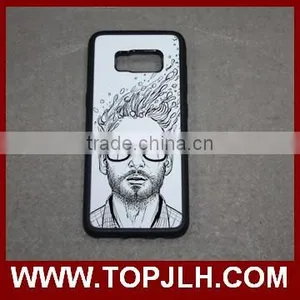 Soft Silicone Cover Sublimation 2D Cases for Samsung S8 thumbnail-4