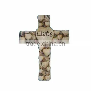Religious Craft Lebe Cross Resin Heart Catholic Crucifix Wholesale thumbnail-2