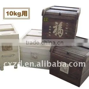 Paulownia Wood Grain Storage Box thumbnail-5