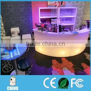 Personality Furniture Luminous LED Bar Cashier Combination Counter High Table thumbnail-1