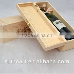 Single Wooden Box With Sliding Lid thumbnail-4