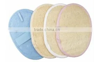 Oval Loofah Pad Terry Back thumbnail-1