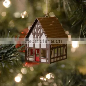 Tudor House Christmas Ornament thumbnail-1