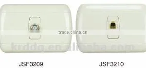1 Gang Telephone TV Network Data Outlet Socket thumbnail-1
