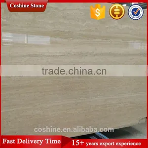 High Polished Degree Silver Travertine Slab for Sale thumbnail-5