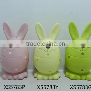 Ceramic Easter Rabbit Figurines thumbnail-6