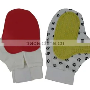 Dog Grooming Massage Glove, Dog Bath Glove thumbnail-2